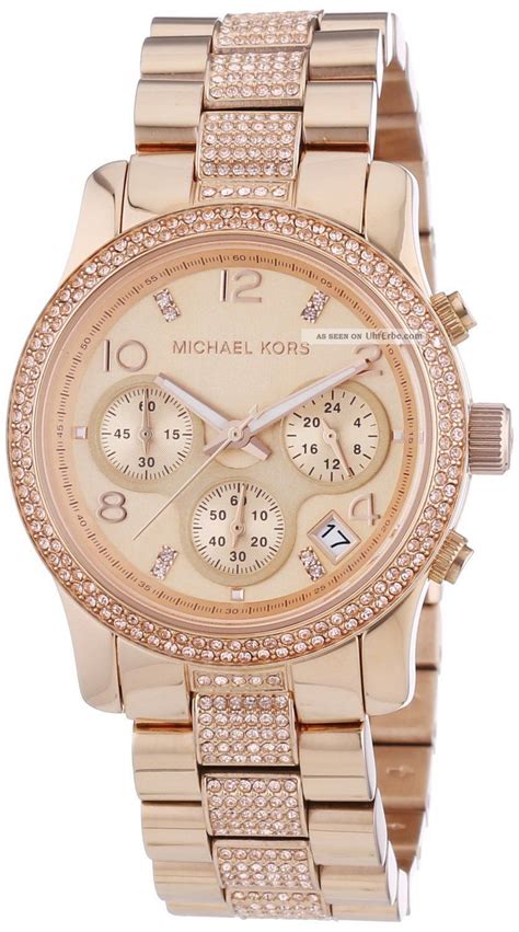 michael kors rose damen uhr|michael kors watch bands.